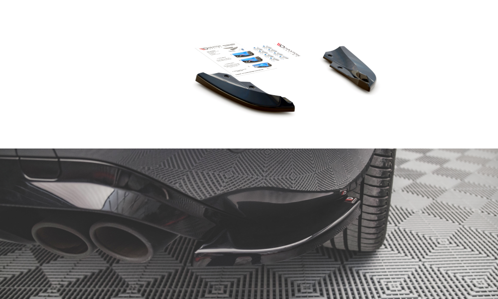 Image of Rear Side Splitters Cupra Formentor - Gloss Black