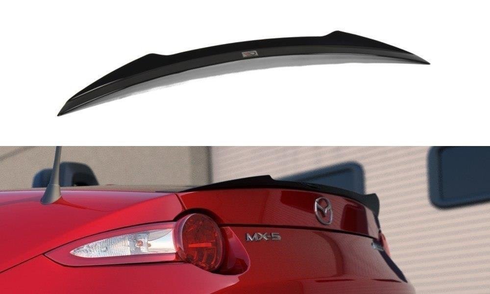 Image of Spoiler Cap Mazda Mx-5 Iv - Gloss Black