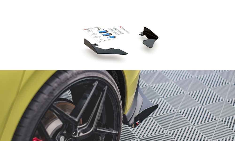 Image of Rear Side Flaps Volkswagen Golf 8 GTi Clubsport-GB