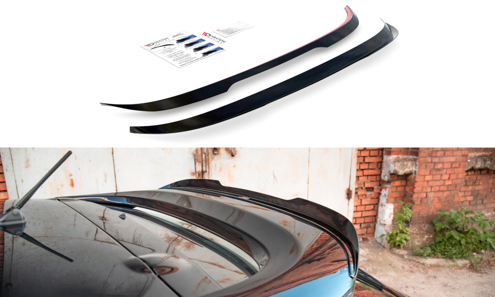 Image of Spoiler Cap Mitsubishi Lancer Sportback MK8 - Textured
