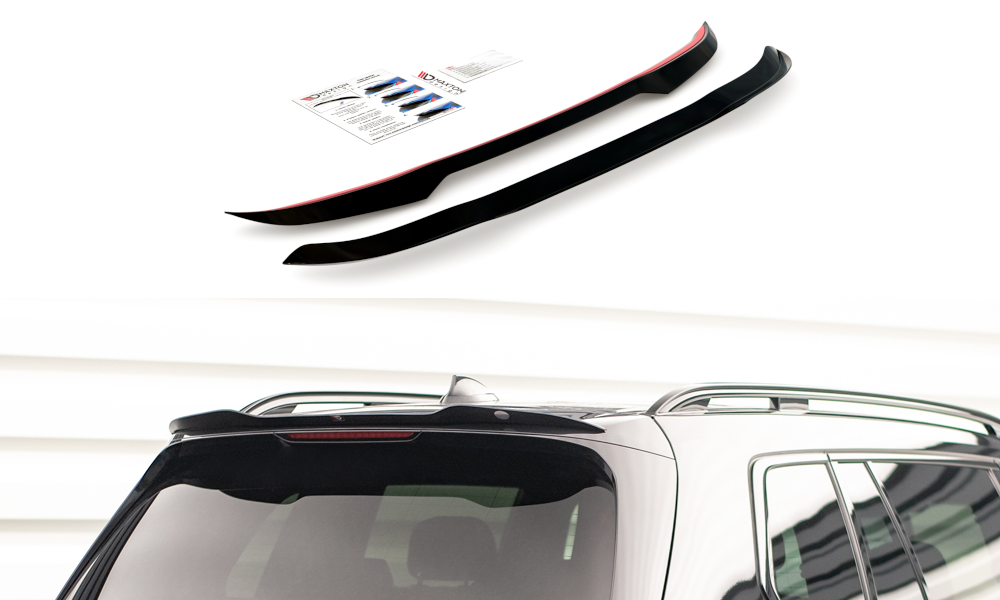 Image of Spoiler Cap BMW X7 M G07 - Gloss Black