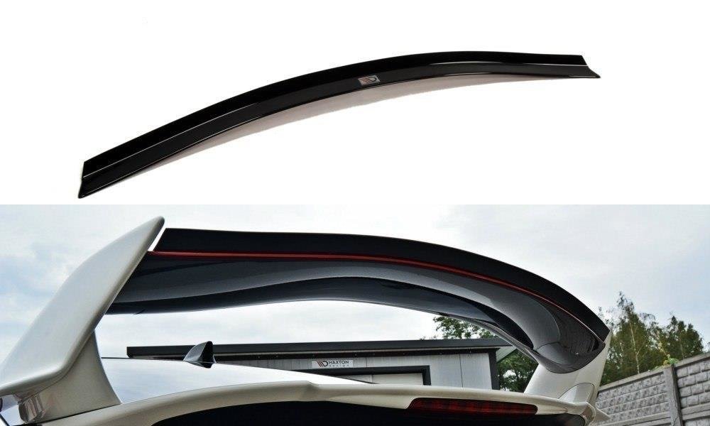 Image of Spoiler Cap N.1 Honda Civic Ix Type R - Glanzend Zwart