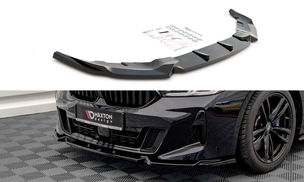 Image of Front Splitter For BMW 6 GT M-Pack G32 Facelift-GB