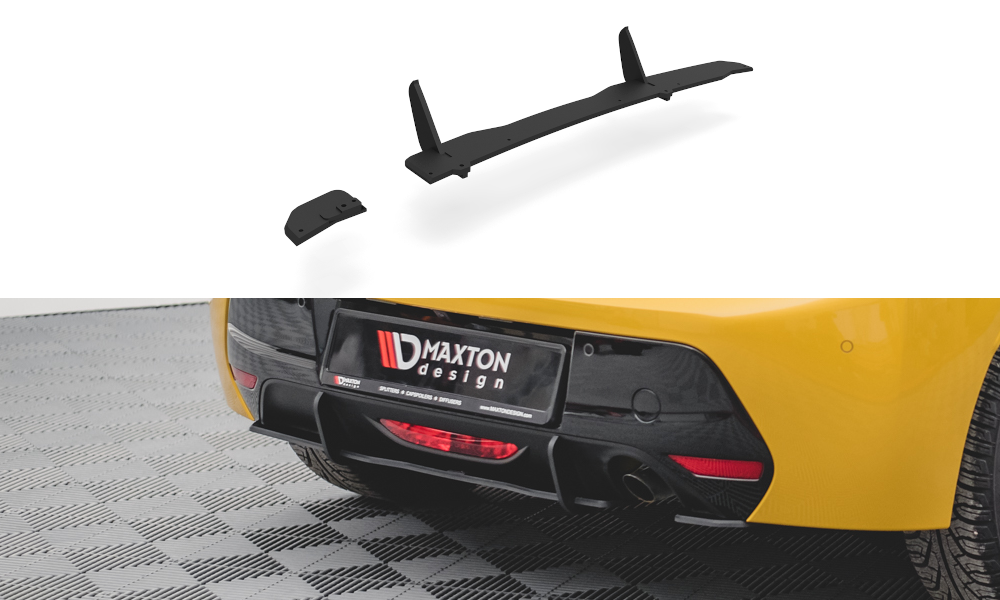 Image of Racing Durability Rear Diffuser Peugeot 208 MK2 - Red Line