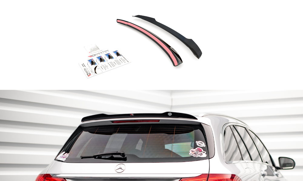 Image of Spoiler Cap Mercedes-Benz C Estate S205 - Textured