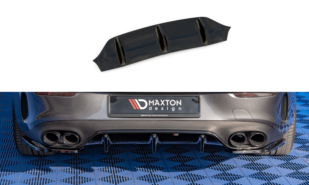 Image of Rear Valance Mercedes-AMG E53 Coupe C238 - Gloss Black