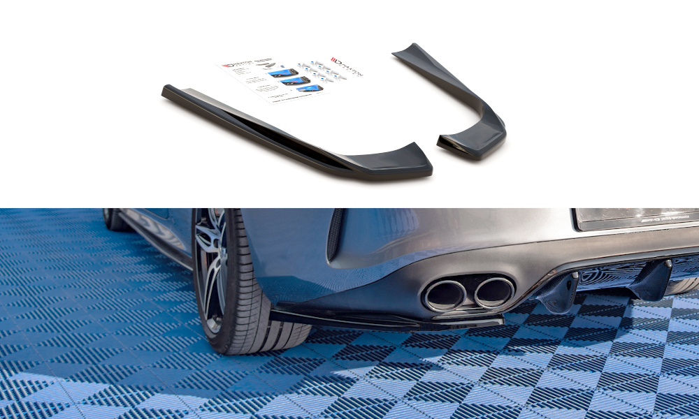 Image of Rear Side Splitters For Mercedes-AMG E53 Coupe C238-T