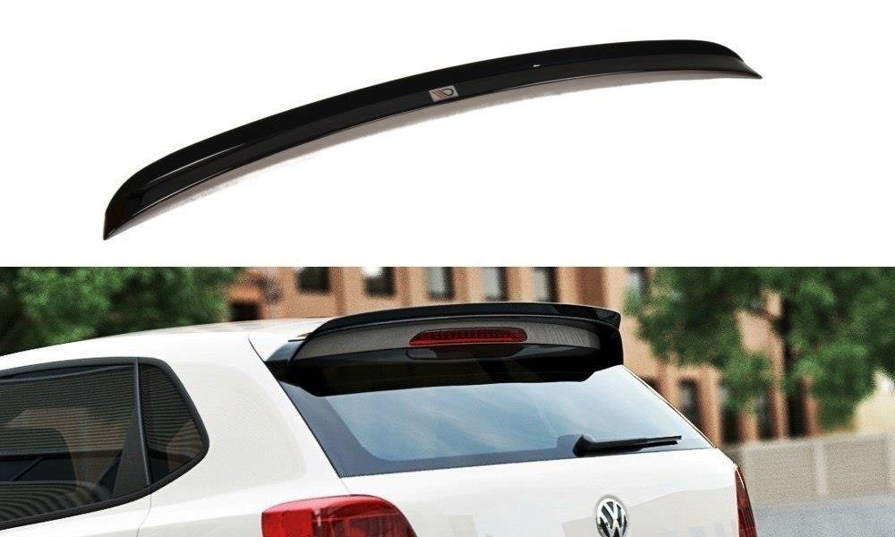 Image of Spoiler Cap VW Polo MK5 GTi (Facelift) - Gloss Black