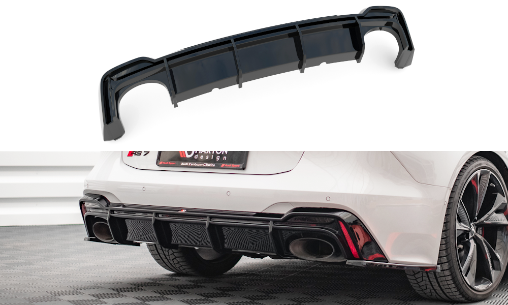 Image of Achterpaneel Audi RS6 C8 / RS7 C8 - Structuur