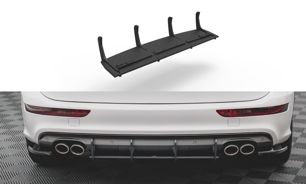 Image of Street Pro Rear Diffuser Audi SQ5 MK1 (8R) - Black