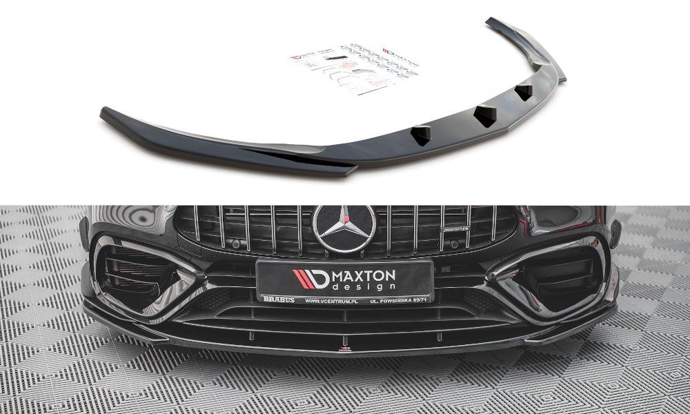 Image of Front Splitter V.3 Mercedes-AMG CLA 45 Aero C118-GB