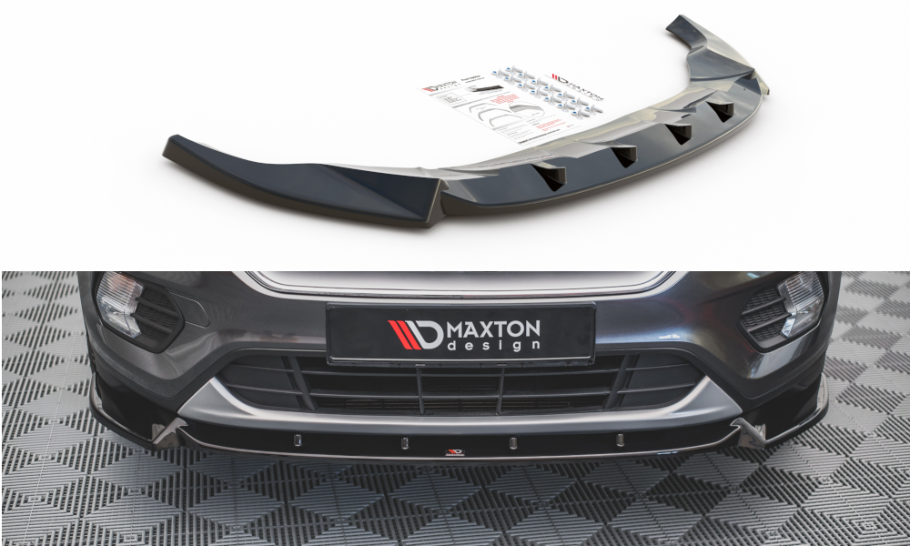 Image of Front Splitter Ford Escape MK3 - Gloss Black