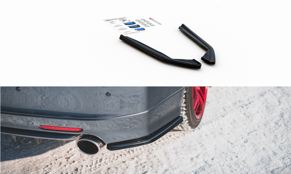 Image of Rear Side Splitters V.2 Honda Accord MK7 Type-S-GB