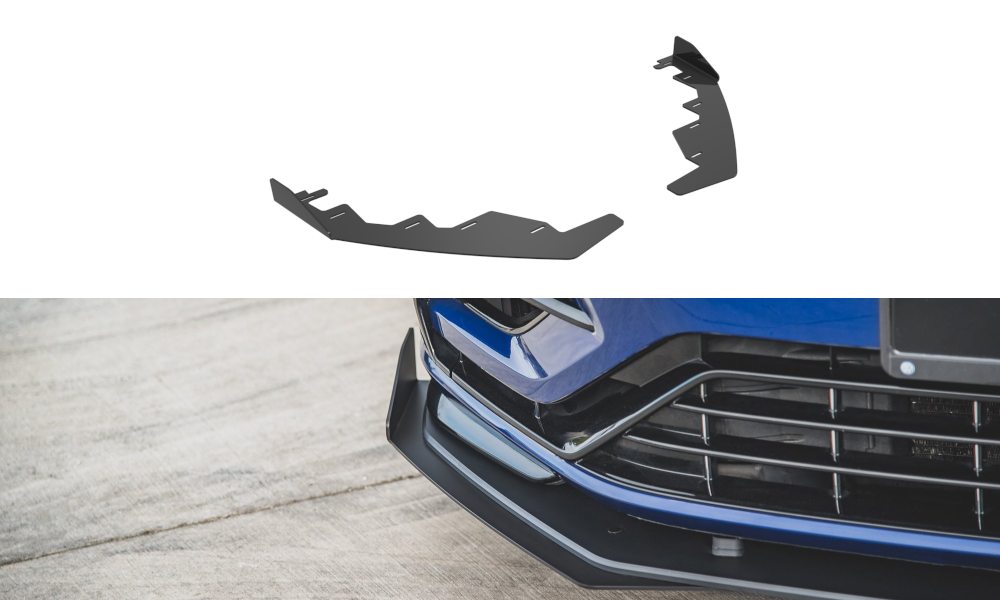 Image of Flaps Volkswagen Golf 7 R / R-Line Facelift - Gloss Black