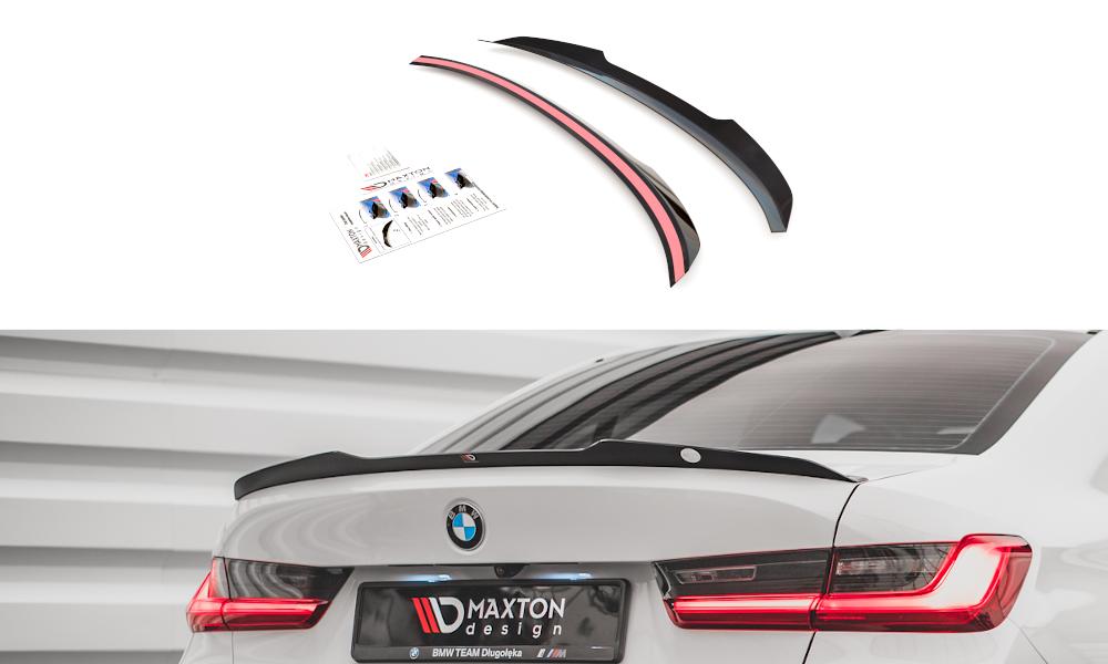 Image of Spoiler Cap BMW 3 G20 - Gloss Black