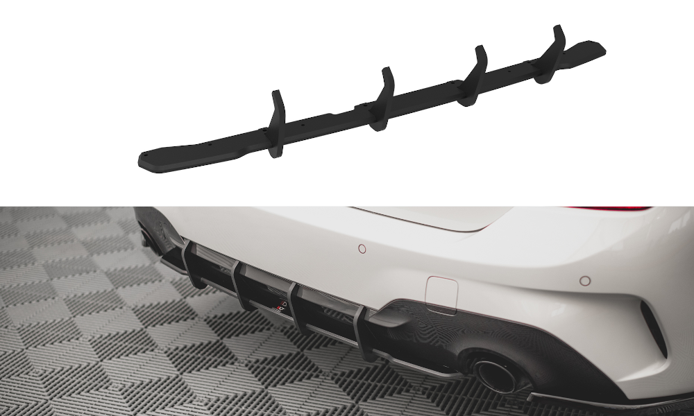 Image of Street Pro Rear Diffuser BMW 3 G20 / G21 M-Pack - Black