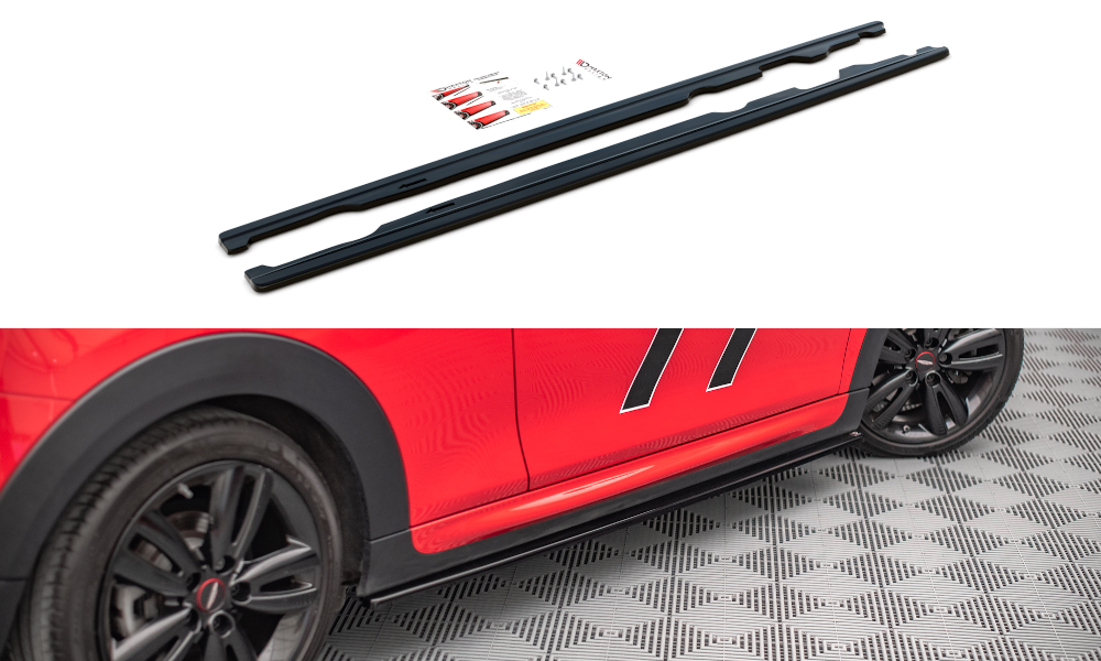 Image of Side Skirts Diffusers Mini Cooper S John Cooper Works F56-GB