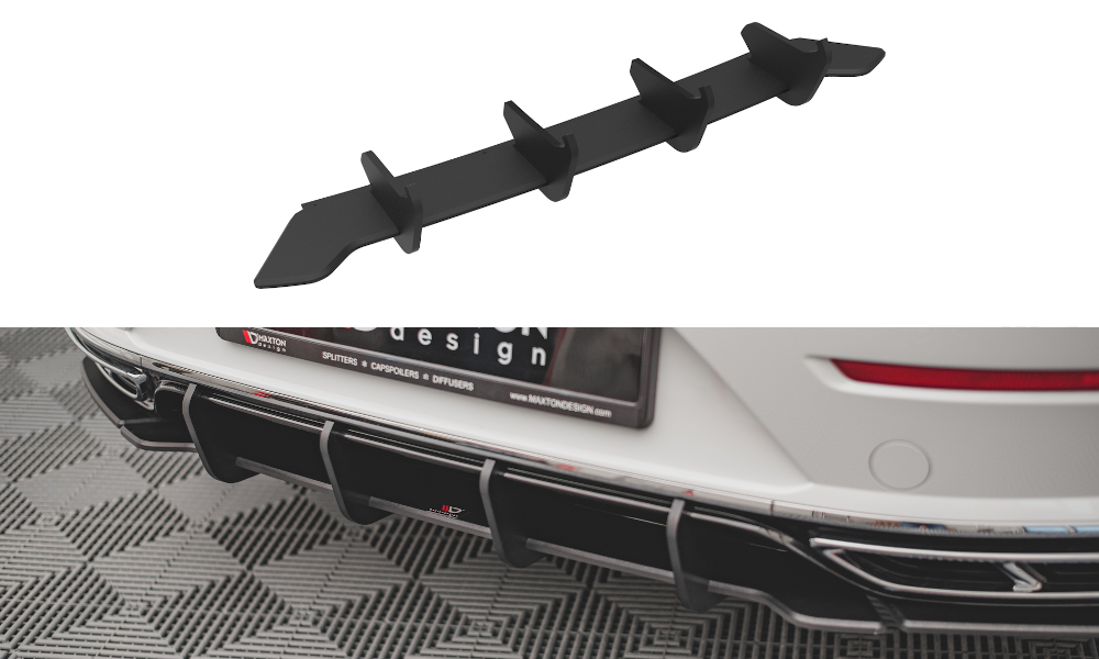 Image of Street Pro Diffuser Volkswagen Arteon R-Line Facelift Red Li