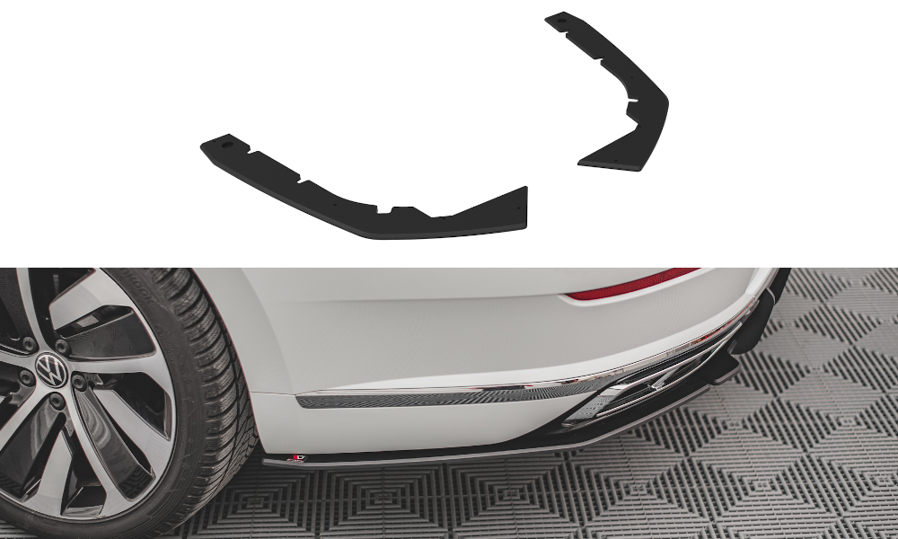 Image of Side Splitters Volkswagen Arteon R-Line Facelift-Black