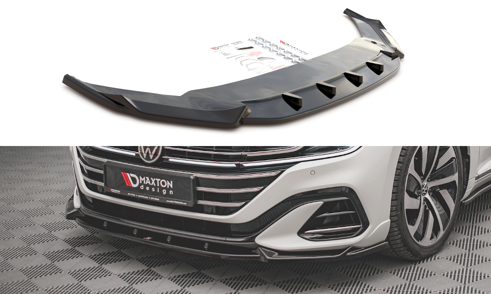Image of Front Splitter V.1 Volkswagen Arteon R-Line Facelift-CL