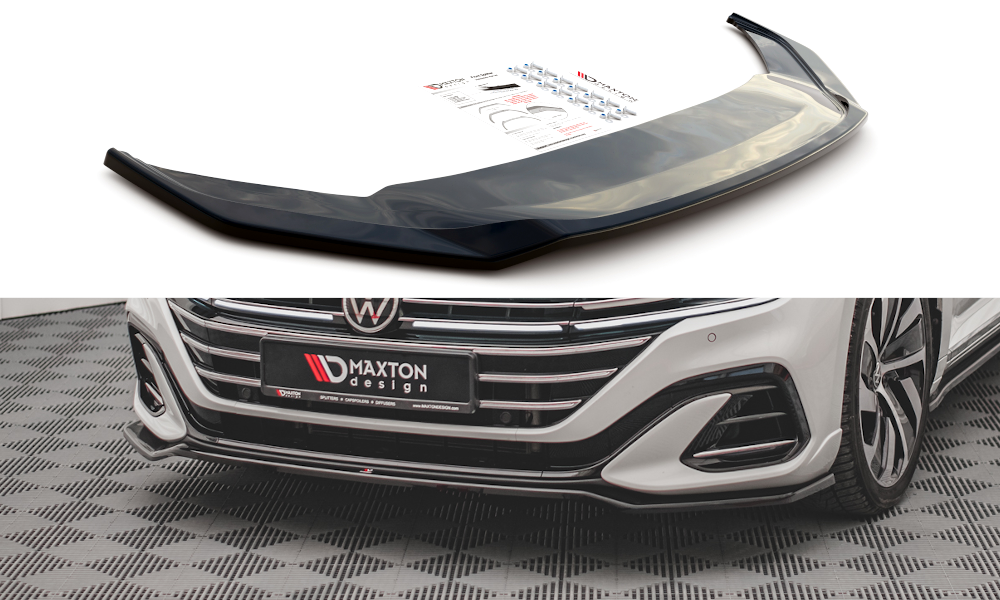 Image of Front Splitter V.3 Volkswagen Arteon R-Line Facelift-CL