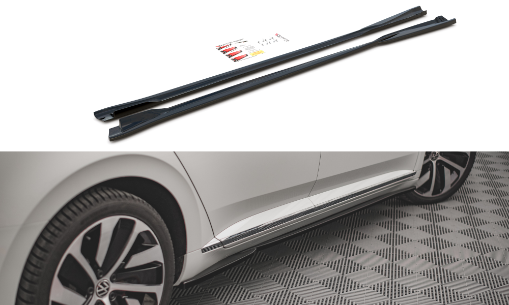 Image of Side Skirts Diffusers Volkswagen Arteon R-Line Facelift-GB