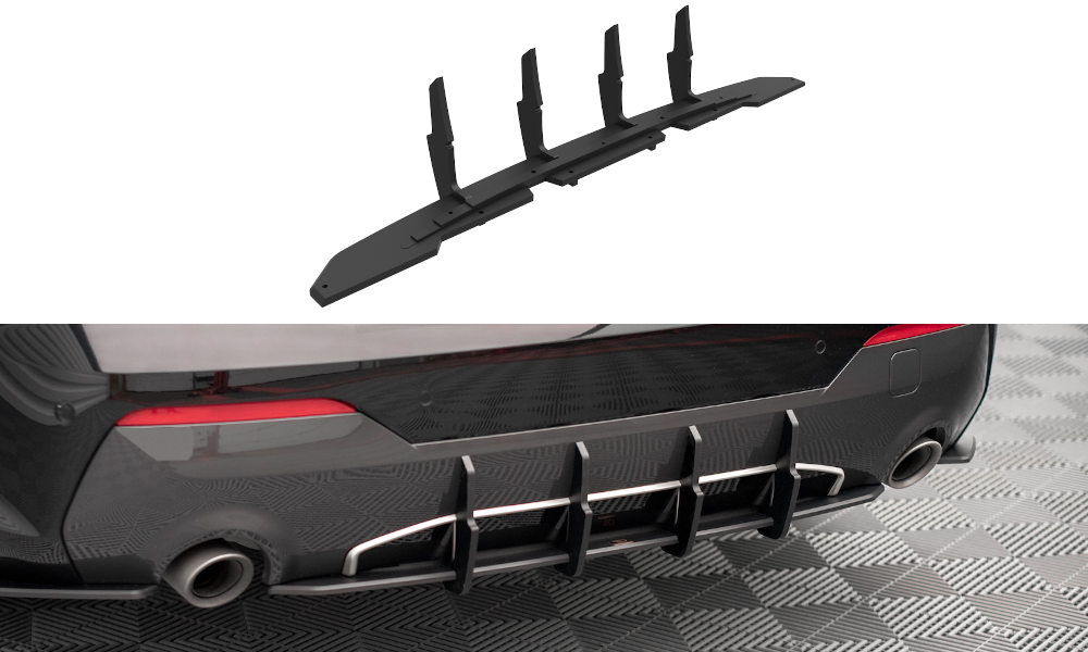 Image of Street Pro Rear Diffuser BMW 4 M-Pack G22 - Black