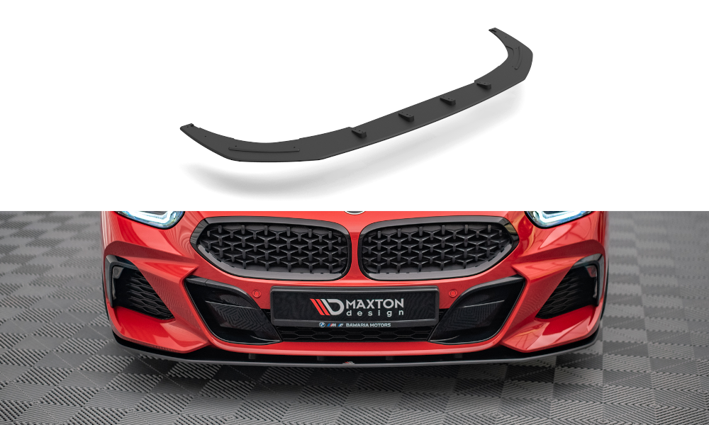Image of Street Pro Front Splitter BMW Z4 M-Pack G29 - Black
