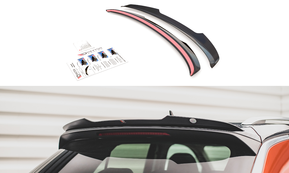 Image of Spoiler Cap Volkswagen T-ROC MK1 - Gloss Black