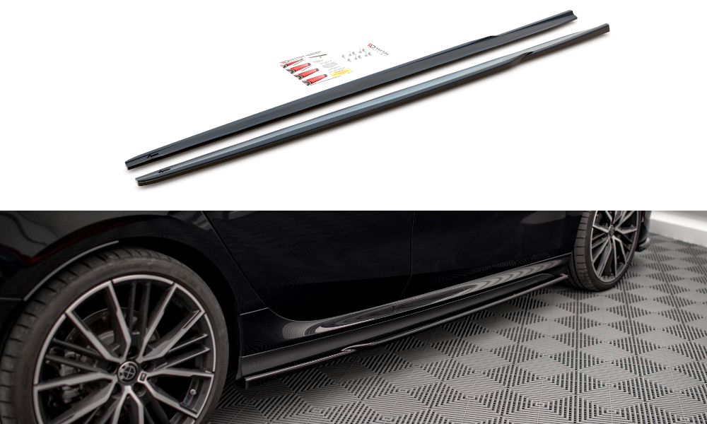 Image of Side Skirts Diffusers V.1 BMW 2 Gran Coupe M-Pack / M235I F4