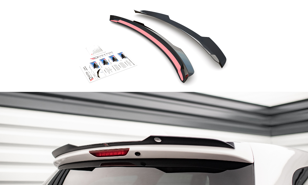 Image of Spoiler Cap Dodge Durango Rt MK3 - Gloss Black