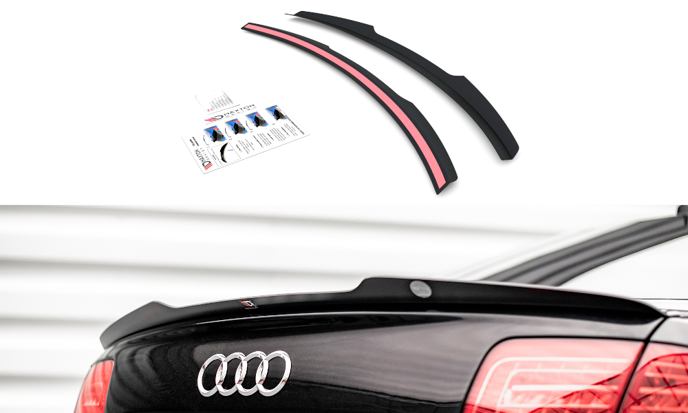 Image of Spoiler Cap Audi S8 D3 - Gloss Black