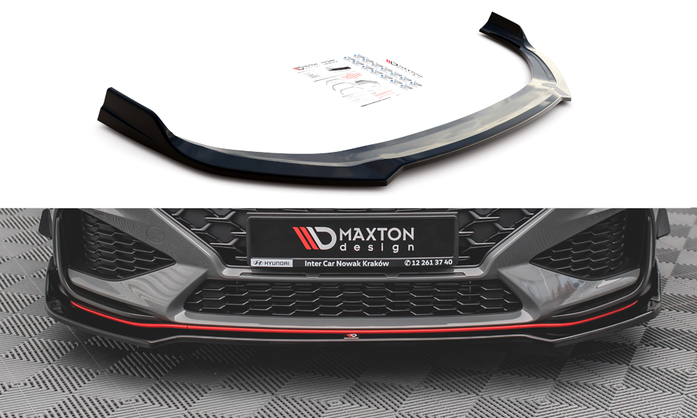 Image of Splitter V.3 Hyundai I30 N Hatchback/Fastback MK3 Facelift-C