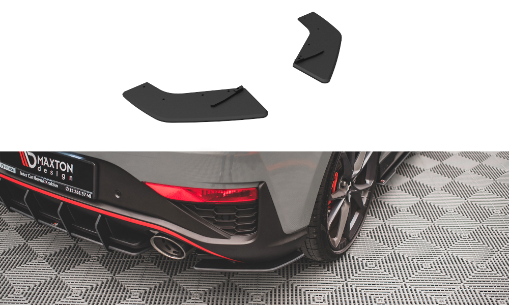 Image of Side Splitters Hyundai I30 N Hatchback MK3 Facelift Red Line