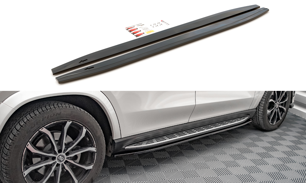Image of Side Skirts Diffusers Mercedes-Benz Gls AMG-Line X167-GB