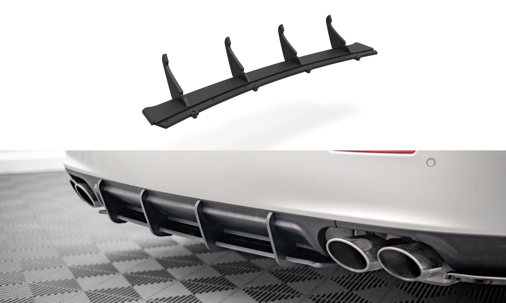 Image of Street Pro Rear Diffuser Maserati Ghibli MK3 Red Line
