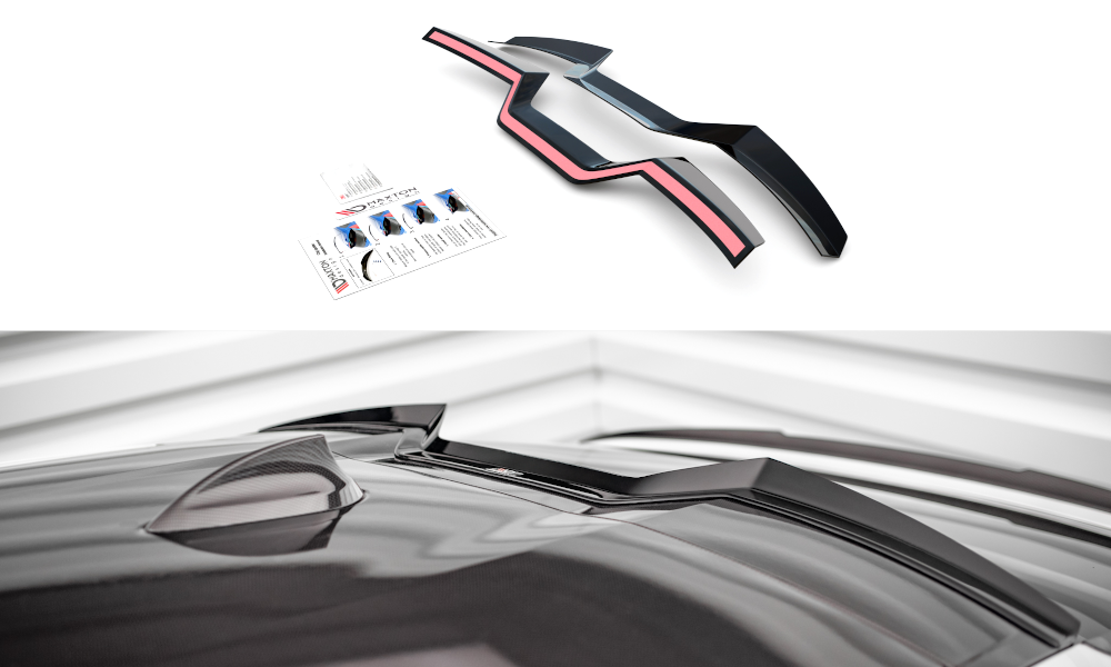 Image of Spoiler Cap BMW X6 M-Pack G06 - Gloss Black