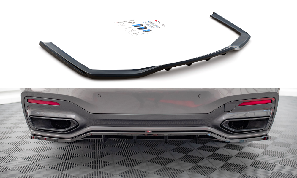 Image of Central Rear Splitter BMW 7 M-Pack G11 Facelift-GB