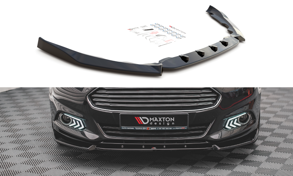 Image of Front Splitter Ford Mondeo MK5 - Textured