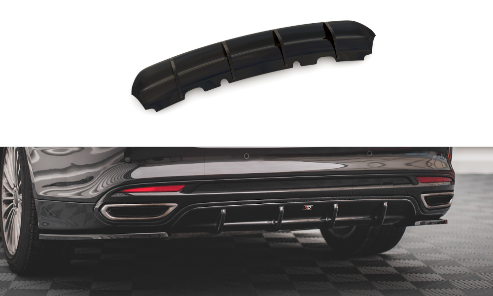 Image of Rear Valance Ford Mondeo MK5 - Gloss Black