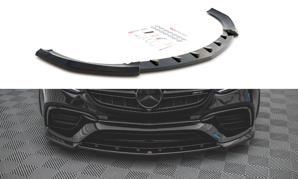 Image of Splitter V.3 Mercedes-Benz E63 AMG Estate/Sedan S213/W213-GB