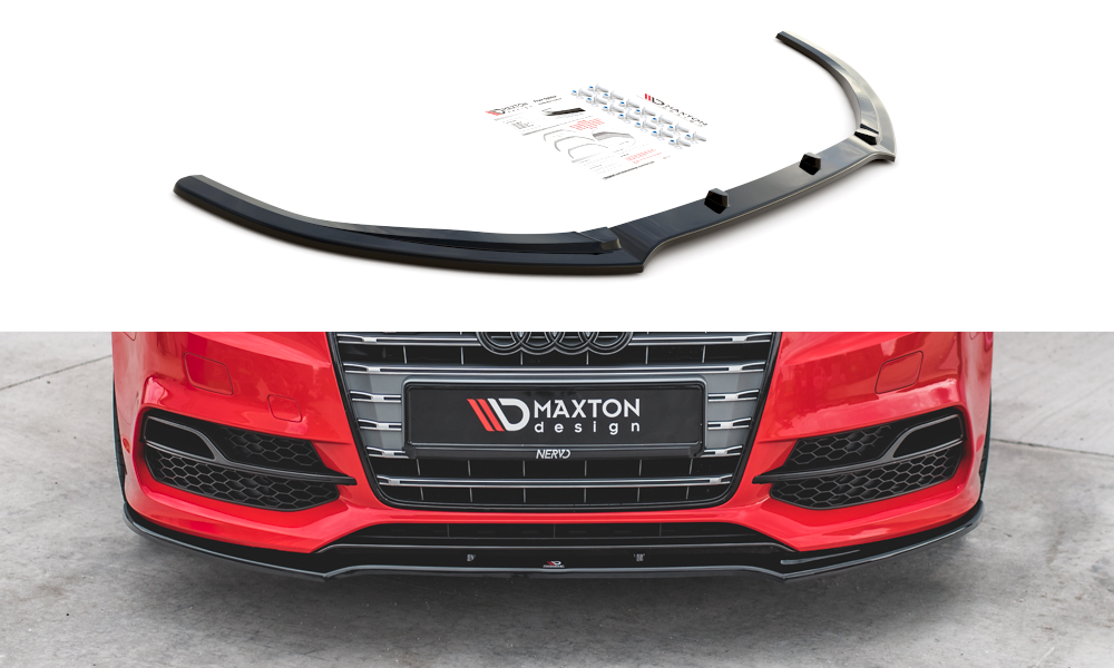 Image of Voorsplitter V.2 Audi S3 / A3 S-Line 8V Sedan/Cabrio-GB