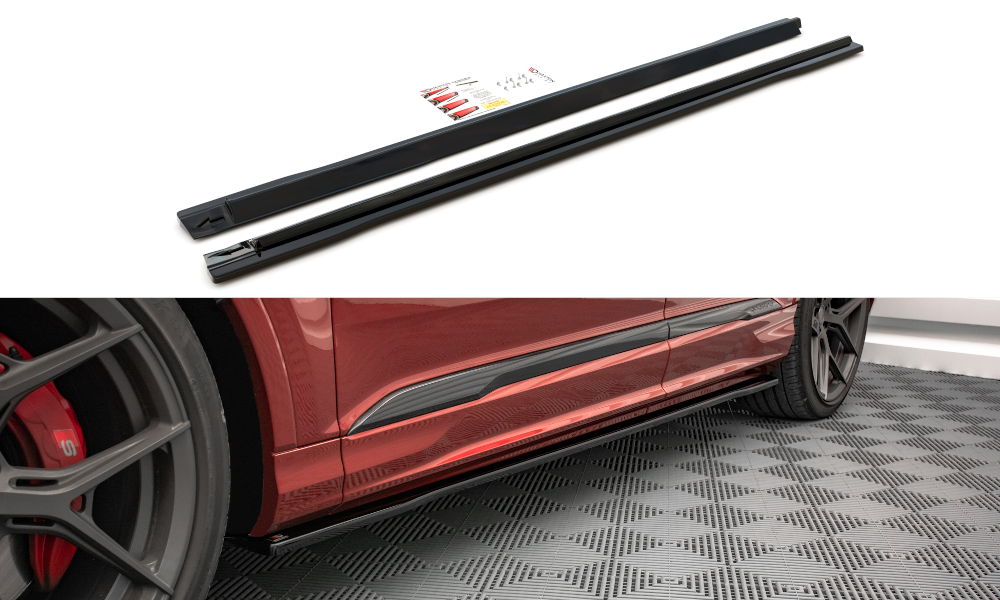 Image of Side Skirts Diffusers Audi SQ7 MK2 (4M) Facelift-GB