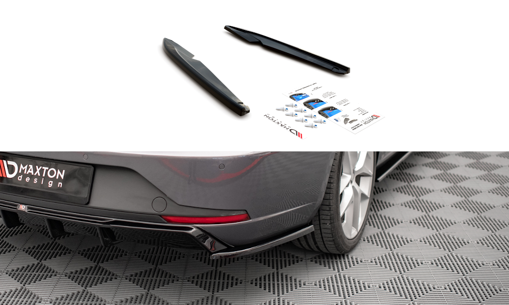Image of Rear Side Splitters V.2 Seat Leon FR Sportstourer MK3-T
