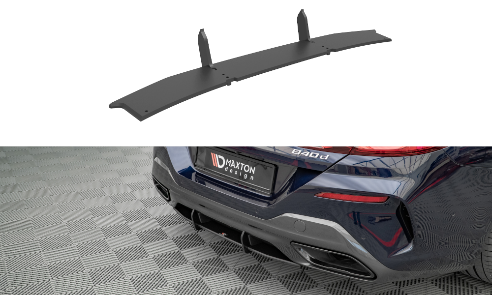 Image of Street Pro Rear Diffuser BMW 8 Gran Coupe M-Pack G16 - Black