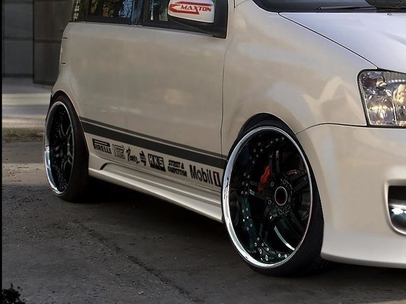 Image of Side Skirts Panda Racer - Not Primed