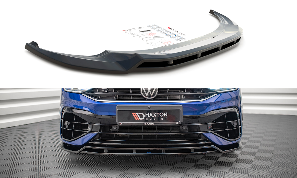Image of Front Splitter V.1 Volkswagen Tiguan R / R-Line MK2 Facelift V1