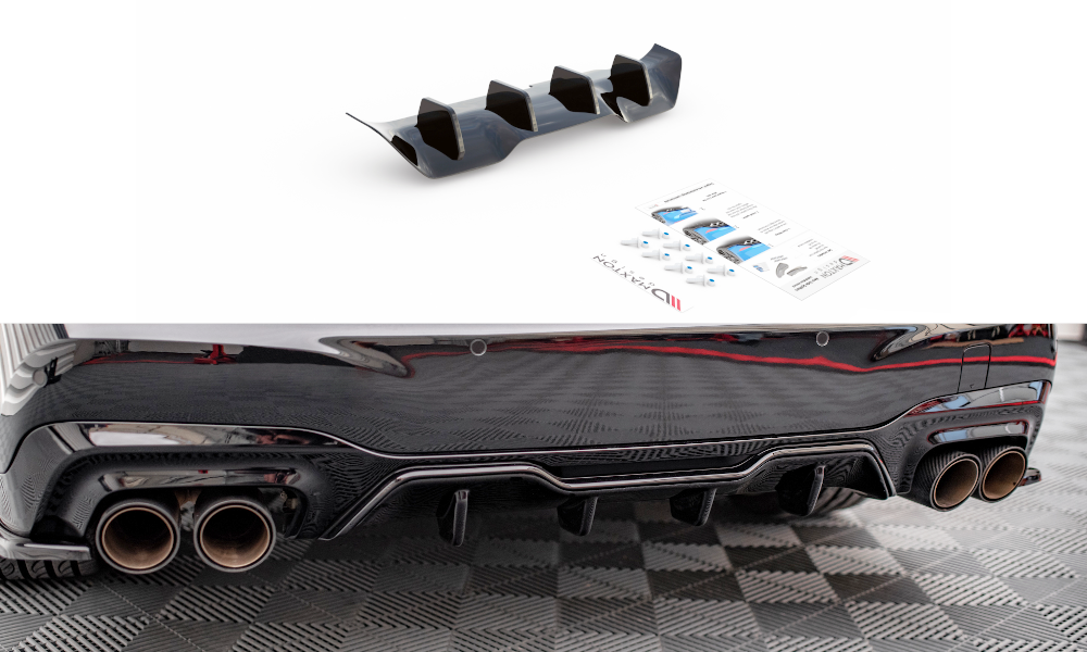 Rear Valance BMW M235I Gran Coupe F44 - Textured