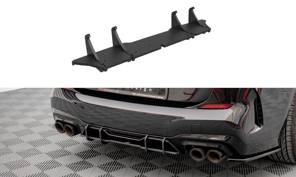 Image of Street Pro Rear Diffuser BMW M235I Gran Coupe F44 - Black