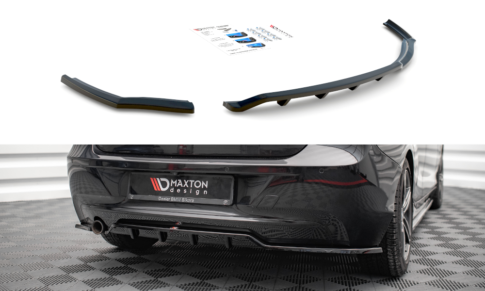Central Rear Splitter (With Vertical Bars) BMW 1 F20-GB